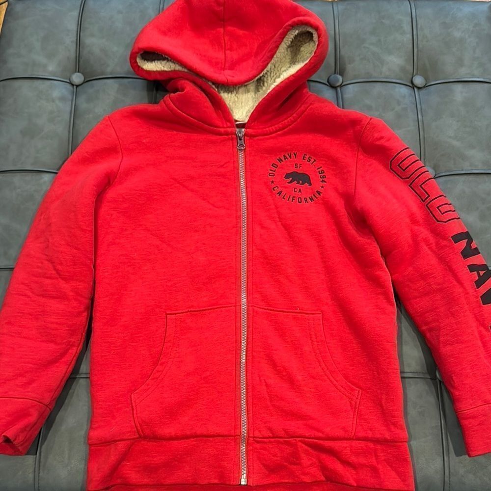 Red Kids Hoodie by Old Navy